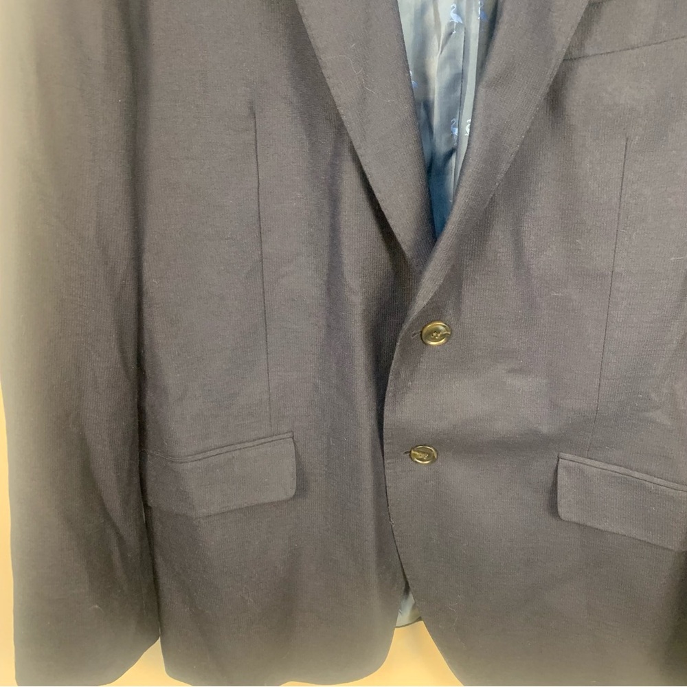 Tailorbyrd Collection Lanificio Filarte Super 110’s Wool Blazer Jacket - Picture 8 of 13
